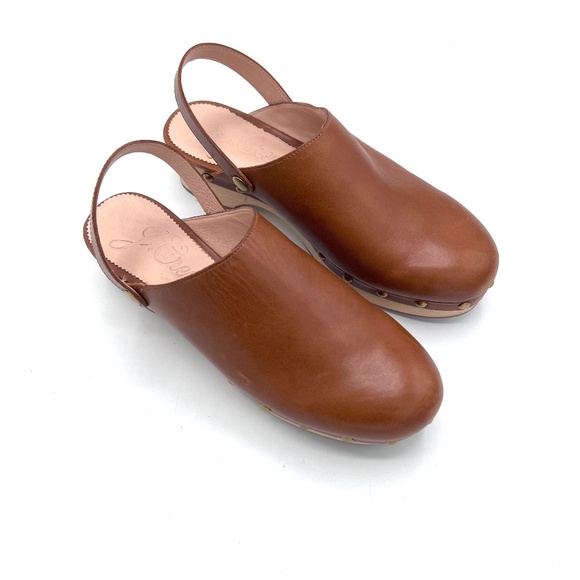 J.Crew Conversible Leather Clogs BA188 - Picture 7 of 16
